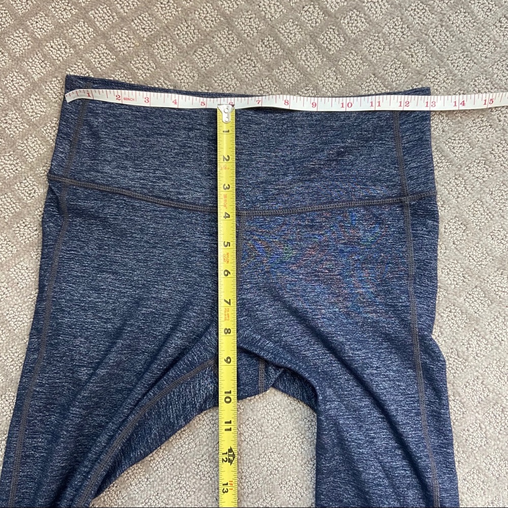 Athleta High Rise Capri Pants Heather Blue - Picture 3 of 8